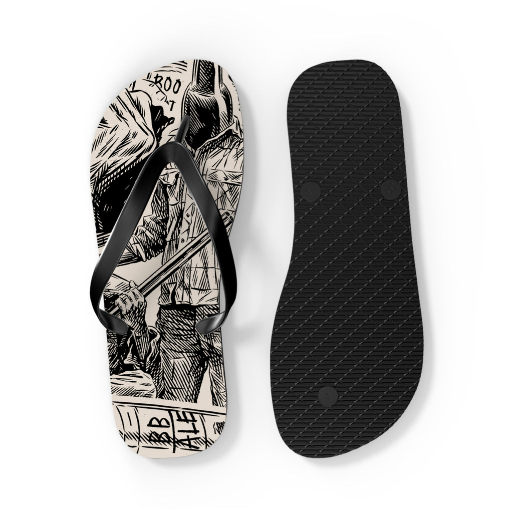 Booze Brothers Horton Collage Sandals