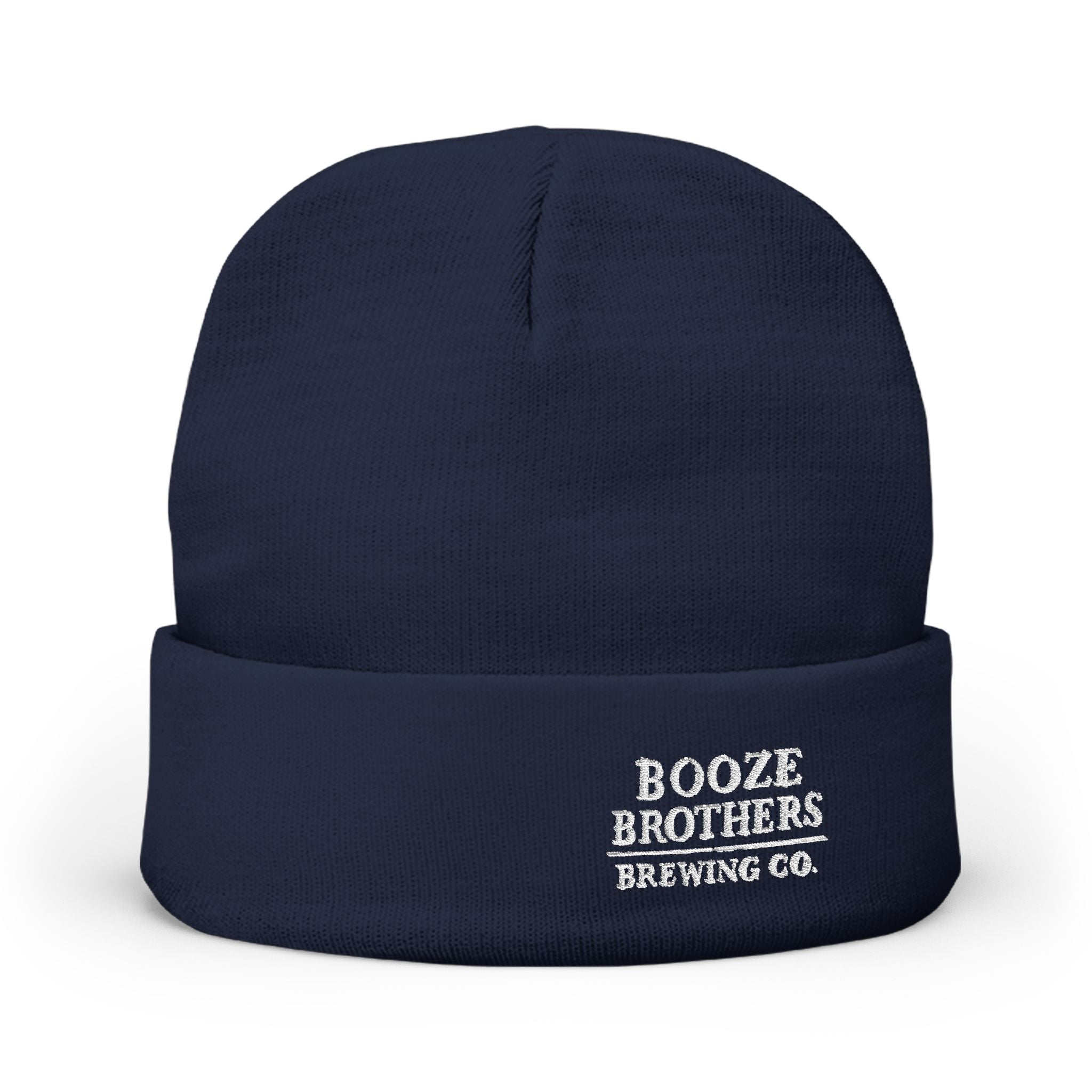 Booze Brothers Script  Knit Beanie