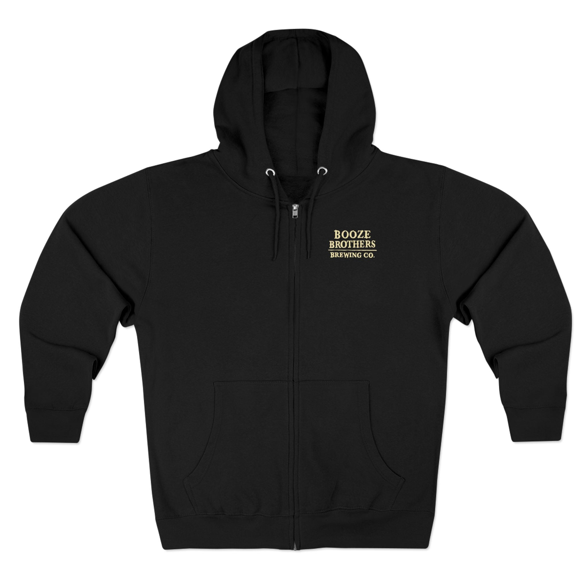 Booze Brothers Drink Like A Fish Zip Hoodie