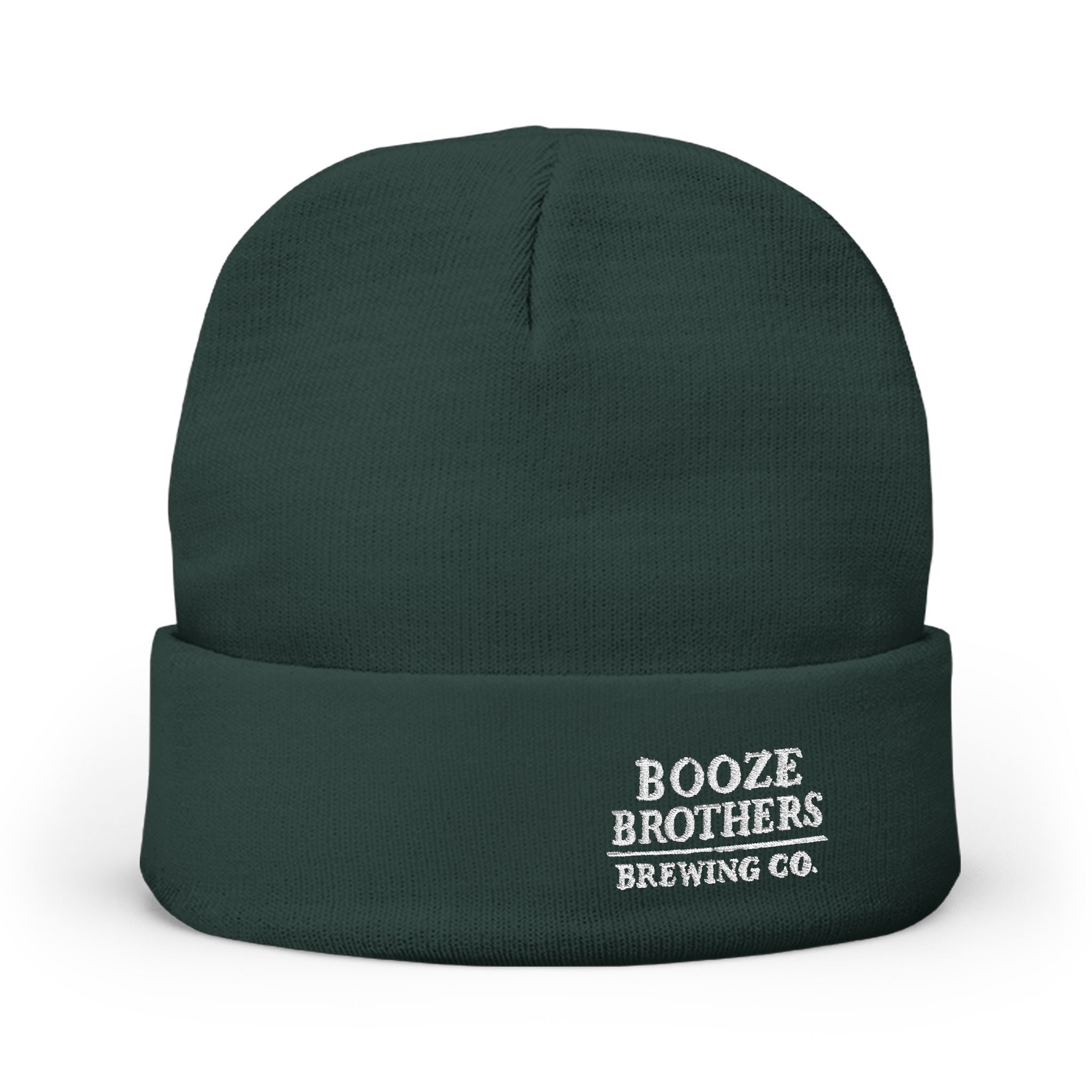 Booze Brothers Script  Knit Beanie