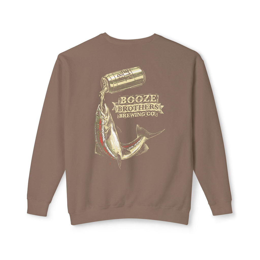 Booze Brothers Drink Like A Fish Crewneck Sweatshirt