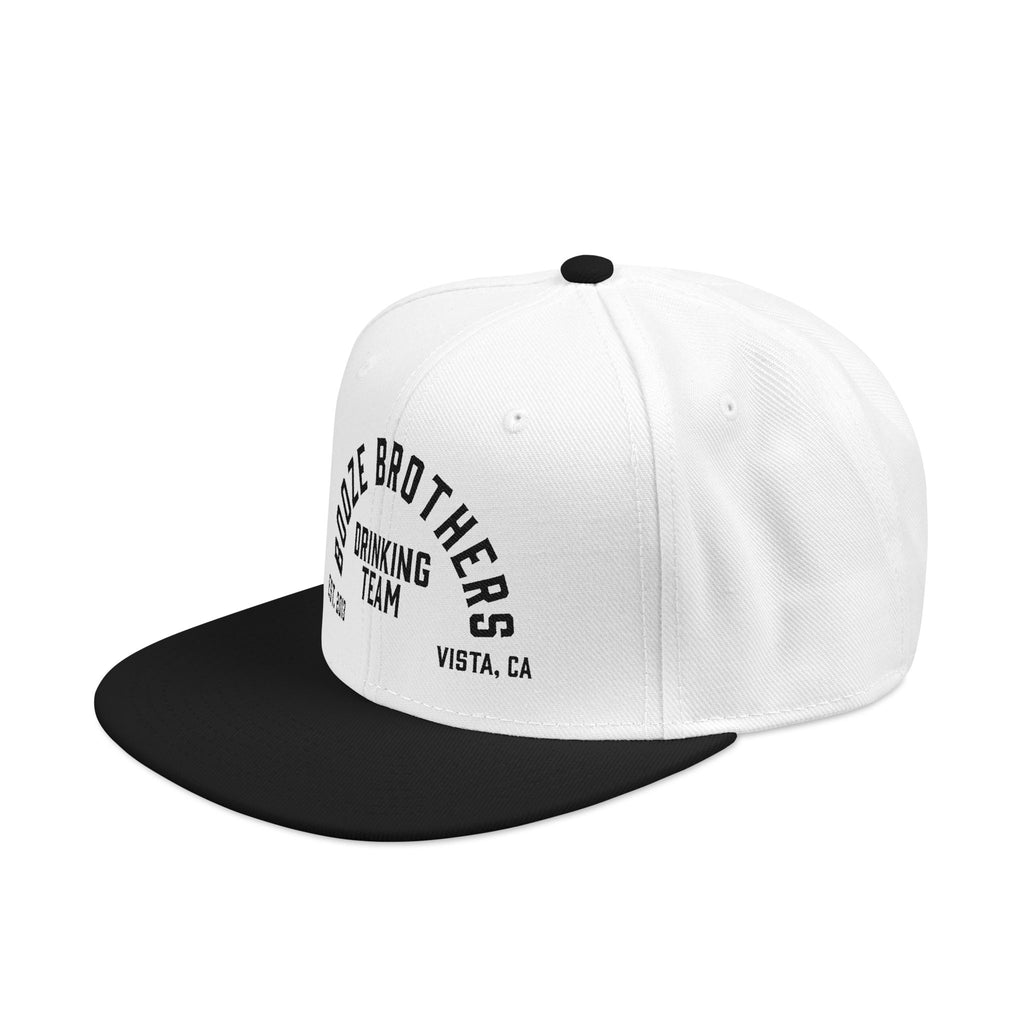 Booze Brothers Drinking Team Snapback Hat