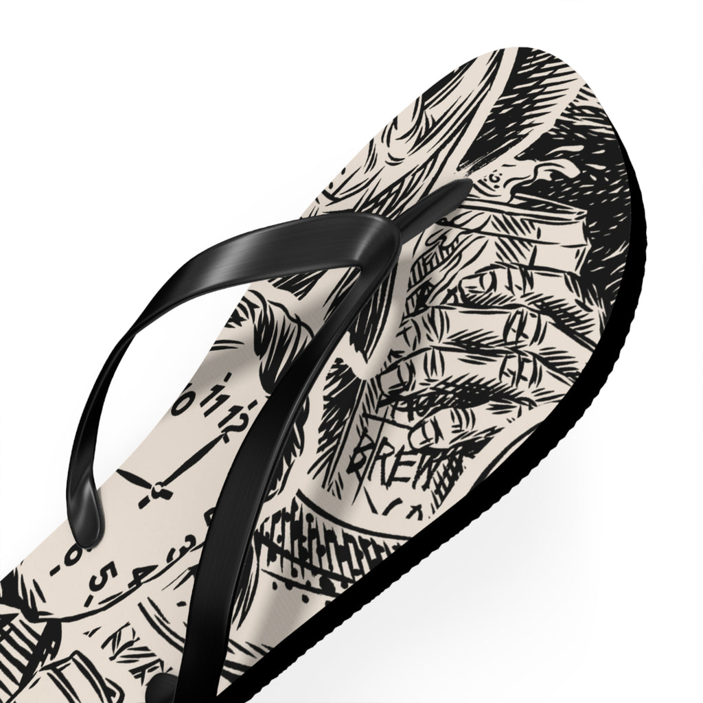 Booze Brothers Horton Collage Sandals