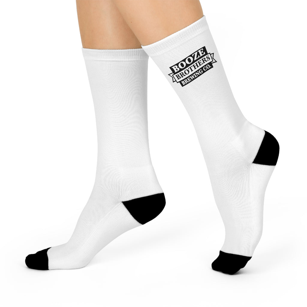 Booze Brothers Ribbon Crew Socks